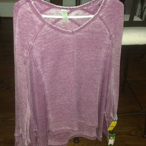Green Tea Purple Long Sleeve